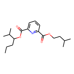 2,6-Pyridinedicarboxylic acid, 3-methylbutyl 2-methylhex-3-yl ester
