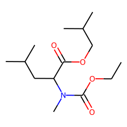 l-Leucine, N-ethoxycarbonyl-N-methyl-, isobutyl ester