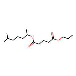 Glutaric acid, 6-methylhept-2-yl propyl ester
