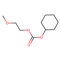 Carbonic acid, 2-methoxyethyl cyclohexyl ester