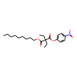 Diethylmalonic acid, 4-nitrophenyl nonyl ester