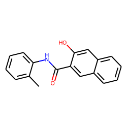 2-Naphthalenecarboxamide, 3-hydroxy-N-(2-methylphenyl)-