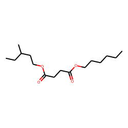 Succinic acid, hexyl 3-methylpentyl ester
