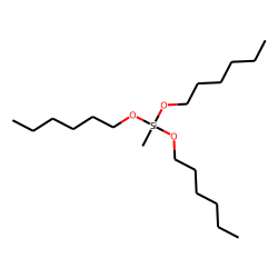 Trihexyloxymethylsilane