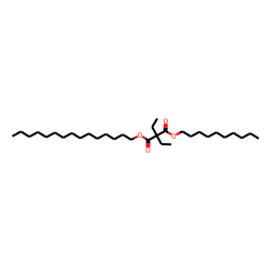 Diethylmalonic acid, decyl pentadecyl ester