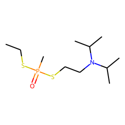 S-Ethyl S-(2-diisopropylaminoethyl) methylphosphonodithioate