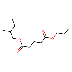 Glutaric acid, 2-methylbutyl propyl ester