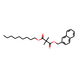Dimethylmalonic acid, 2-naphthylmethyl nonyl ester