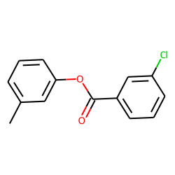 3-Chlorobenzoic acid, 3-methylphenyl ester