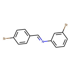 p-bromobenzylidene-(3-bromophenyl)-amine