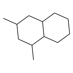 trans,cis,cis-Bicyclo[4.4.0]decane, 2,4-dimethyl