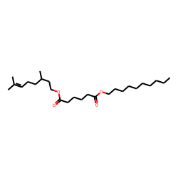 Adipic acid, «beta»-citronellyl decyl ester