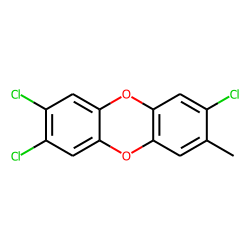8-methyl-2,3,7-trichlorodibenzodioxin
