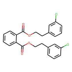 Phthalic acid, di(2-(3-chlorophenyl)ethyl) ester