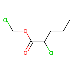 Chloromethyl 2-chloropentanoate