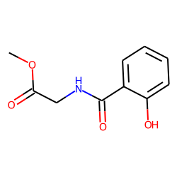 Glycine, N-(2-hydroxybenzoyl)-, methyl ester