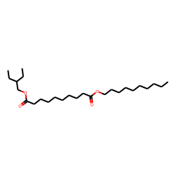 Sebacic acid, decyl 2-ethylbutyl ester
