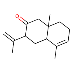 (+)-Eudesma-3,11-dien-8-one