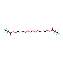 2-[2-[2-[2-[2-(2,2,3,3,3-Pentafluoropropanoyl)oxyethoxy]ethoxy]ethoxy]ethoxy]ethyl 2,2,3,3,3-pentafluoropropanoate