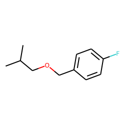 (4-Fluorophenyl) methanol, 2-methylpropyl ether