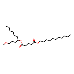 Glutaric acid, 1-methoxydec-4-yl undecyl ester
