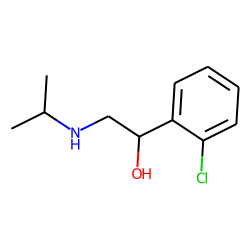 Benzenemethanol, 2-chloro-«alpha»-[[(1-methylethyl)amino]methyl]-