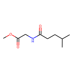 Isovalerylglycine, methyl ester
