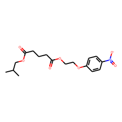 Glutaric acid, isobutyl 2-(4-nitrophenoxy)ethyl ester