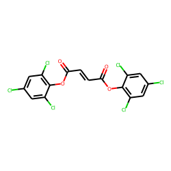 Fumaric acid, di(2,4,6-trichlorophenyl) ester