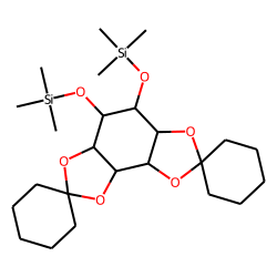 (-)-1,2:5,6-Di-O-cyclohexylidene-L-inositol, bis(trimethylsilyl) ether