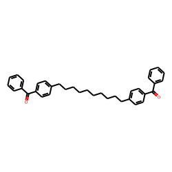 Decane, 1,10-bis(4'-benzoylphenyl)-