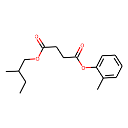 Succinic acid, 2-methylphenyl 2-methylbutyl ester