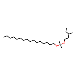 Silane, dimethyl(3-methylpentyloxy)hexadecyloxy-