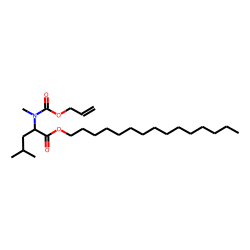 l-Leucine, N-allyloxycarbonyl-N-methyl-, pentadecyl ester