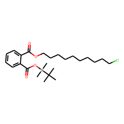 tert-Butyldimethylsilyl 10-chlorodecyl phthalate