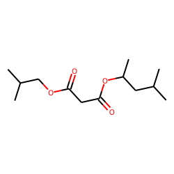 Malonic acid, isobutyl 4-methylpent-2-yl ester