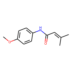 2-Butenamide, N-(4-methoxyphenyl)-3-methyl-