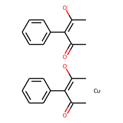 Copper, bis(3-phenyl-2,4-pentanedionato-O,O')-, (sp-4-1)-