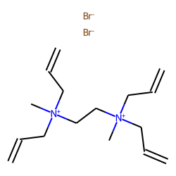 1,2-Bis(methyldiallylammonium)ethane dibromide