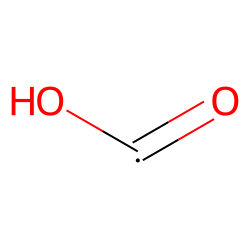 Hydrocarboxyl radical