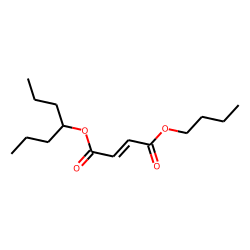 Fumaric acid, butyl 4-heptyl ester