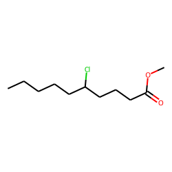 5-Chlorodecanoic acid, methyl ester