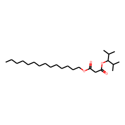 Malonic acid, 2,4-dimethylpent-3-yl tetradecyl ester