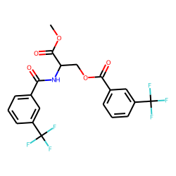 l-Serine, N,O-bis(3-trifluoromethylbenzoyl)-, methyl ester