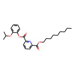 2,6-Pyridinedicarboxylic acid, 2-isopropoxyphenyl nonyl ester