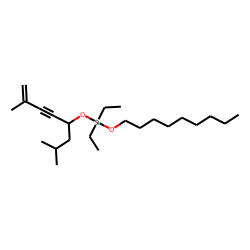 Silane, diethyl(2,7-dimethyloct-1-en-3-yn-5-yloxy)nonyloxy-