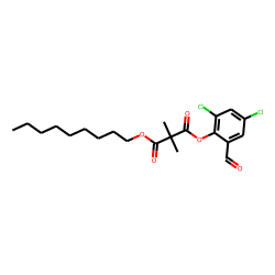 Dimethylmalonic acid, 2,4-dichloro-6-formylphenyl nonyl ester