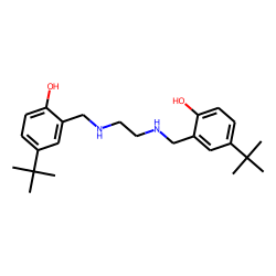 Alpha,alpha-ethylenediimino-bis-(4-tert-butyl-o-cresol)