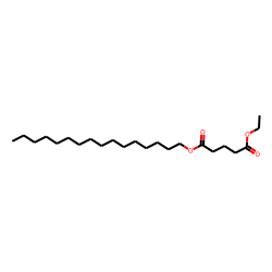 Glutaric acid, ethyl hexadecyl ester