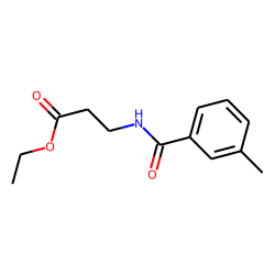 «beta»- Alanine, N-(3-methylbenzoyl)-, ethyl ester